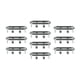 thumbnail image 5 of 10x Tapa de rebose para embellecedor de lavabo, tapa de inserción de orificio, tapa de repuesto para lavabo Oval, 5 of 9