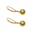 thumbnail image 2 of Earrings for Women 925 Sterling Silver Post Ball Dangle Earrings,Hypoallergenic Gold Plating Earings for Jewelry Gifts, 2 of 9