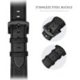 thumbnail image 3 of Correa Apple Watch 4 40mm Mumba Leather Negro Apple Leather Strap, 3 of 4