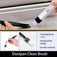thumbnail image 5 of Window Groove Cleaning Brush, 13 PCS Hand-held Magic Window Track Cleaning Tools, Window or Sliding Door Track Cleaner for Sliding Door, Sill, Tile Lines, Shutter, Car Vents, Keyboard, Small Clean Kit, 5 of 5