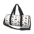thumbnail image 1 of Balery Labrador Retriever Dog Bolsa de Gimnasio para Mujeres y Hombres, Bolsa de Viaje Impermeable, Bolsa de Fin de Semana con Compartimento para Zapatos y Bolsillo Húmedo, 1 of 6