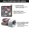 thumbnail image 7 of Pioneer Flower Kitchen Oven Mitt and Pot Holder Sets 4 Pcs for Baking, Cooking and Grilling, Heat Resistant Up To 392 °F, 7 of 7