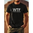 thumbnail image 1 of Casual Fashion T-shirt For Men Graphic Print Short Sleeve Tees Tops, Men's Clothing, 1 of 6