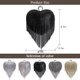 thumbnail image 4 of Women Rhinestone Evening Bags Purses Heart Shape Clutch Tassel Purse Handbag for Wedding Party, 4 of 7