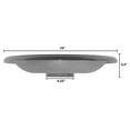 thumbnail image 6 of Bird and Beyond 19-Inch Gray Clay Bird Bath Basin, 6 of 7