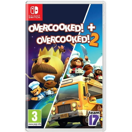 Overcooked! Special Edition   Overcooked! 2 - Nintendo Switch - Import Region Free
