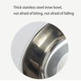 thumbnail image 5 of Popvcly Pet Feeder Stainless Steel Dog and Cat Bowls Feeding Replacement Food Bowl for Raised Feeder, Pet Water Metal Bowls, 5 of 6