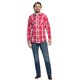 thumbnail image 4 of Camisa Moderna Manga Larga Wrangler Hombre 903 rojo XG, 4 of 5