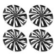 thumbnail image 1 of Cover 4Pcs 15 Inch Wheel Hub Cap Impact Proof Snap On ABS R15 Hubcap Wheels Rim Covers Universal for Cars Trucks SUV, 1 of 7