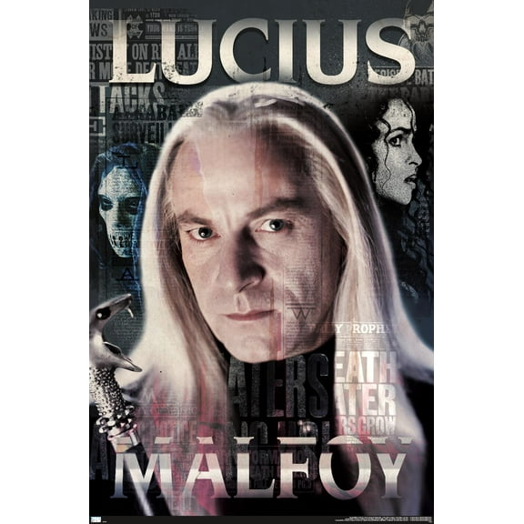 The Wizarding World: Harry Potter - Lucius Malfoy Wall Poster, 22.375" x 34"