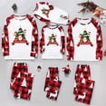 thumbnail image 5 of Penkiiy Matching Family Pajamas Family Christmas Pjs Matching Sets Baby Christmas Matching Jammies for Adults and Kids Holiday Xmas Sleepwear Set Red 5-6 Years, 5 of 9