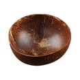 thumbnail image 3 of Bol Cuillère en Coquille de Noix de Coco Artisanat Salade de Fruits Nouilles Riz Récipient Alimentaire Décoration, 3 of 5