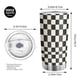 thumbnail image 2 of Travel Tumbler 20oz Stainless Steel Coffee Mosaic Pattern, 2 of 4