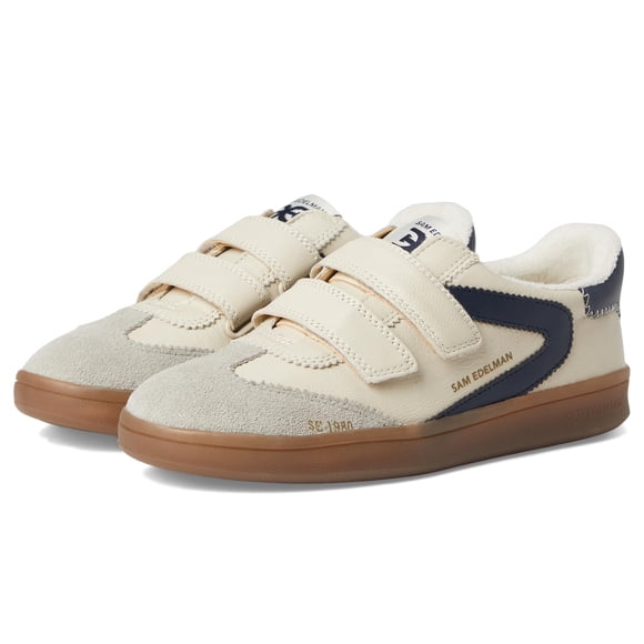 Zapatillas Talia para Mujer Sam Edelman en Marfil y Gris con Velcro Talla 8 M