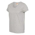 thumbnail image 2 of Hanes Women's Relaxed Fit Authentic Essentials Short Sleeve V-neck T-Shirt, 2 of 6