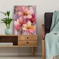 thumbnail image 5 of Textured Impasto Flower Canvas Print Wall Art for Living Room Office Kitchen Hallway, 5 of 8