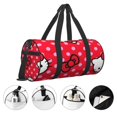thumbnail image 3 of Pofeuu Sanrio Print Foldable Travel Duffle Bag with Removable Strap - Water-Resistant Gym Vacation Luggage Multi-Pocket Design, 3 of 6