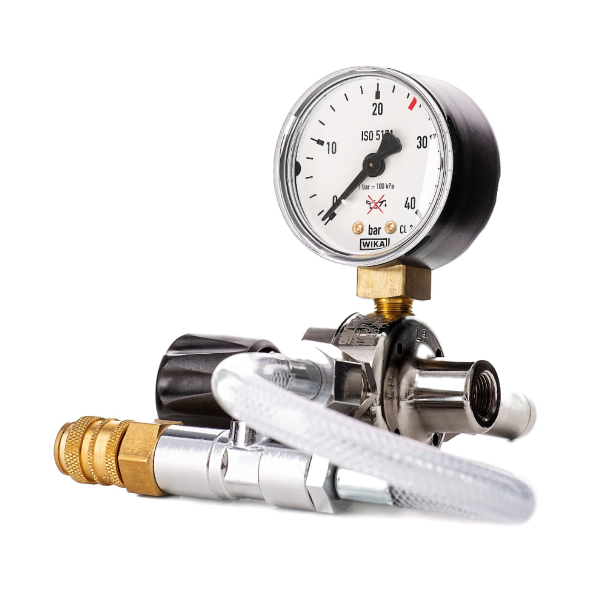 ExoticWhip Universal Pressure Regulator Gauge for Whip It Nitrous Tank 640G, 580G, 615G, 1100G