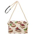 thumbnail image 2 of FORMRS Women Crossbody Purse with Chain Strap Vegan Leather Shoulder Handbag, Strawberry Cake, 2 of 7