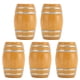 thumbnail image 2 of Barril de vino en miniatura, 5 piezas de cerveza de madera en miniatura, casa de muñecas, barril de cerveza en miniatura, modelo de barril de vino en miniatura de madera, probado profesionalmente, 2 of 8