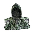 thumbnail image 2 of vortess Dustproof Shawl Hat Cape Comfortable Adjustable Drawstring Headgear Work Cap for Green, 2 of 9