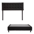 thumbnail image 1 of Base Cama Matrimonial Dicasa Cabecera Catania Negro, 1 of 7