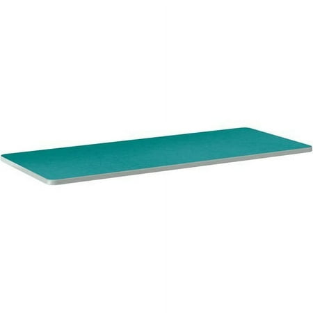 UPC: 0194966337383 | HON Build Rectangle Table 60 x 24 x 35 x 1.1 – Material: Thermofused Laminate (TFL) Particleboard – Finish: Moroccan Laminate