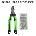thumbnail image 4 of MYG for Fishing Crimping Pliers Set with 250 Copper Sleeves, High Carbon Steel Pliers Head, Non-Slip Handle, Smooth Incision for Fishing Line, Tackle Accessory Kit, 4 of 10