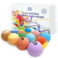 thumbnail image 6 of Bath Bombs for Kids Gift Set Handmade in USA Natural Safe for Sensitive Skin by Relaxcation 12 Set, 6 of 9