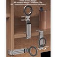 thumbnail image 3 of jesticaly Magnetic Phone Mini Pocket-Sized Stand, to Compatible with 12 Mobile silver, 3 of 6