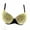 75B, variant on Women Spike Stud Crop Top Punk Steel Sports Bra Festival Rave Club Stage Concert Wear