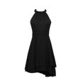thumbnail image 2 of Women's Halter Sleeveless Cropped Layered Midi, 2 of 3