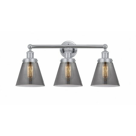 

Innovations Lighting - Cone - 3 Light Bath Vanity In Industrial Style-10 Inches