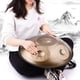 thumbnail image 3 of Tambor de percusión Handpan Handpan Hand Pan Hand Drum Hand Drum C-Key 6 notas (A3 C4 D4 E4 F4 G4) Instrumento de percusión con bolsa de transporte para principiantes Meterk Tambor de percusión, 3 of 6