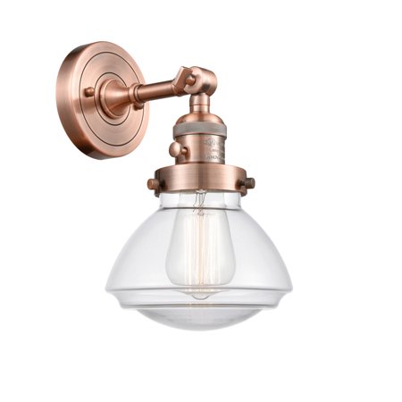 

Innovations Lighting 203Sw Olean Olean 8 Tall Bathroom Sconce - Copper