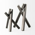 thumbnail image 2 of Petite Black Metal Geometric DÃ©cor Piece, 2 of 6