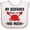 White and Pink, variant on Inktastic Godson My Godfather Loves Me Boys or Girls Baby Bib
