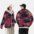 thumbnail image 4 of Fotbe Romantic Heart Guitar Chaqueta con Protección Solar UPF 50+ para Hombre y Mujer, Camisa con Capucha y Bolsillos-Large, 4 of 7