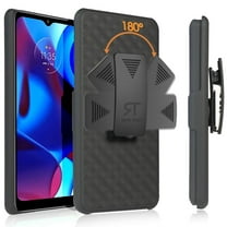 Rome Tech Motorola Moto G Power (2022) Shell Holster Combo Case With Belt clip