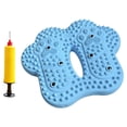 thumbnail image 2 of Tachiuwa Foot Massager Mat Inflatable Pressure Point Pad for Running Indoor Traveling blue, 2 of 7