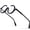 9191 black, variant on HEPIDEM Acetate Glasses Men,Round Vintage Retro Optical Eyeglasses Frame for Women (9191 black)