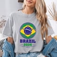 thumbnail image 4 of Jollimate Brazil Soccer T-Shirt, Brazil Fan Girl Shirt, Football Fan Gift, Soccer Lover Gift, 4 of 6