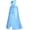 Blue, variant on KAWELL Deluxe Elsa Princess Purple Cape Costume for 3-12 Girls Years