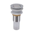 thumbnail image 1 of Drain Stopper Vanity Vessel, Bathroom Sink Drain Short Stainless Steel Flip Top  For Kitchen, 1 of 8