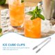 thumbnail image 2 of 4 unids Pinzas de acero inoxidable Cubo de hielo Fruta Abrazaderas de alimentos Azúcar Pinzas de cubitos (Plata), 2 of 4