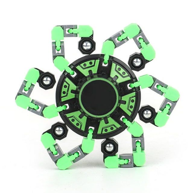 DIY Deformable dedo giratorio juguete antiestrés Gyroskop para niños adultos regalo
