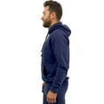 thumbnail image 5 of Expert Brand USA-Made Men's Vintage Style Cotton Hoodie Pullover, Vintage Denim, Small, 5 of 6