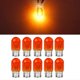 thumbnail image 3 of Car Clear Glass Lamp Brake Tail Bulb Indicator Halogen Stop Lamp Brake Bulb 10x, 3 of 5