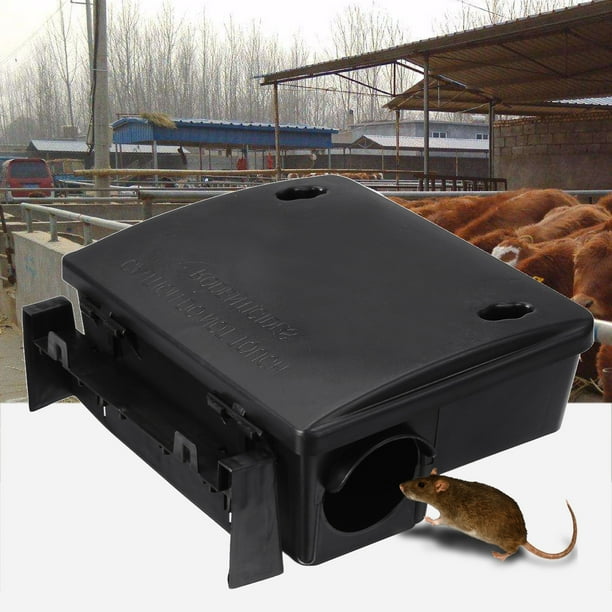 Professional Mouse Trap Rat Mice Killer Bait Station Box Pest Trap