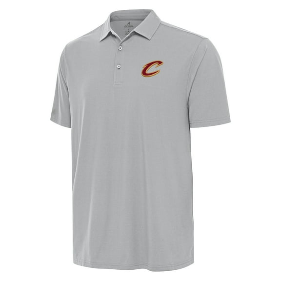 Men's Antigua Gray Cleveland Cavaliers Era Polo